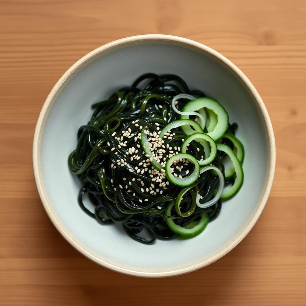 Japansk wakamesallad