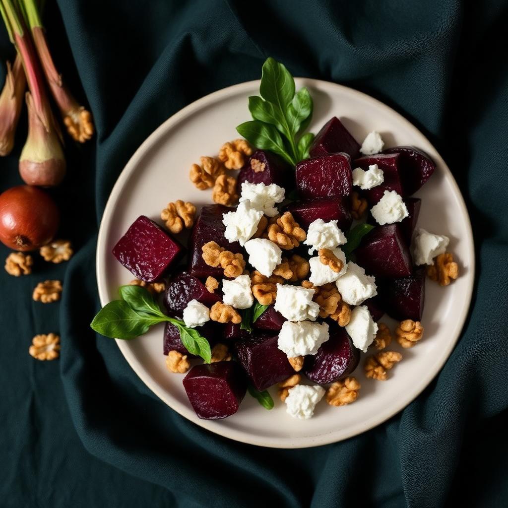 Rostade Betor med Chèvre